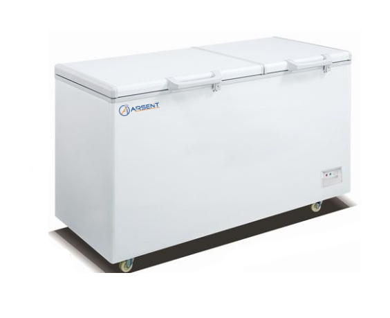 Arcón congelador puerta abatible gran capacidad 435l litros BD-498