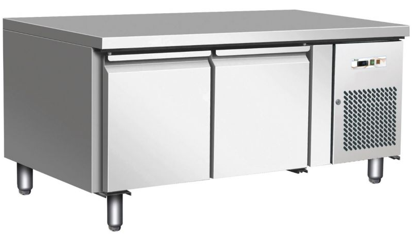 Mesa Baja Refrigerada 2 puertas de 1360 x700 x650 mm U-GN2100TN