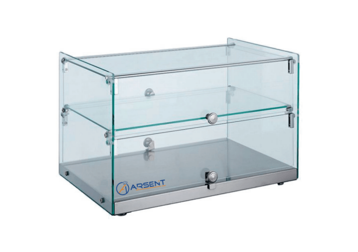 Vitrina Expositora alimentaria Cristal Recto RTZ-50