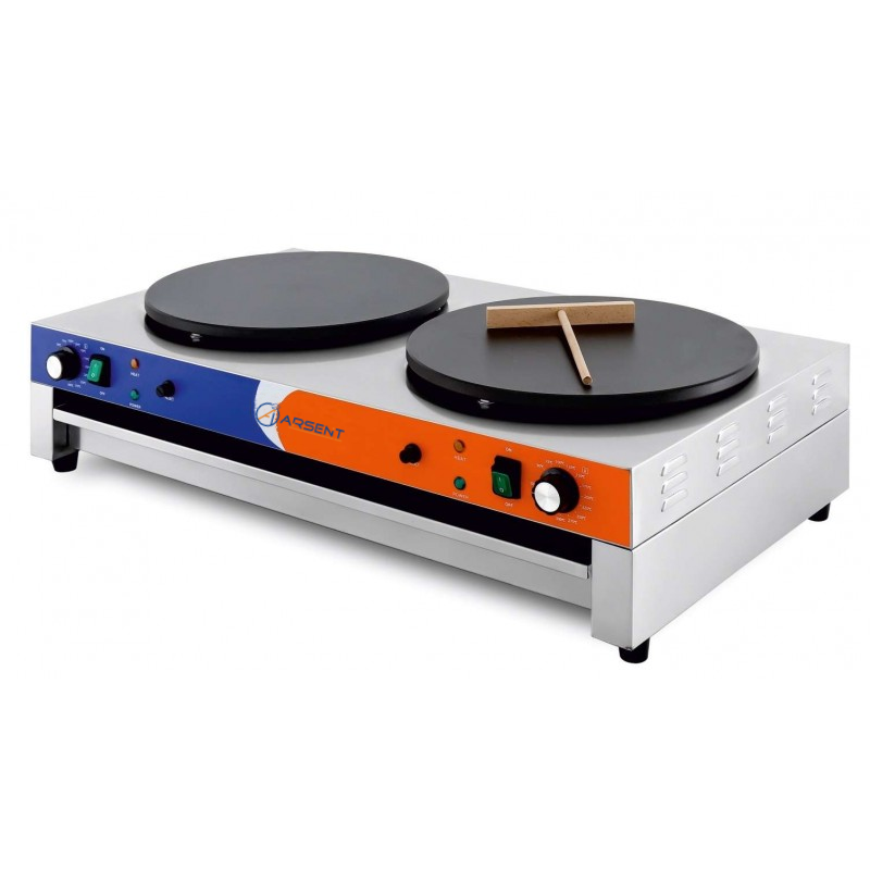 Crepera eléctrica Doble placa 40 cm. 3Kw. ECM-2