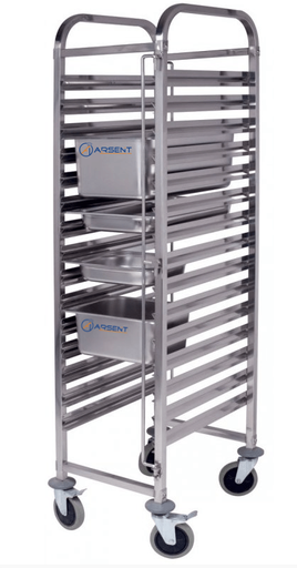 CARRO BANDEJERO DE 380 X550 X1735H MM CARRO15GN1/1