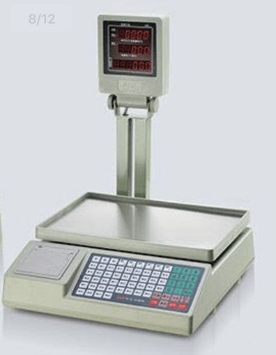 Balanza Comercial con Pantalla Alta