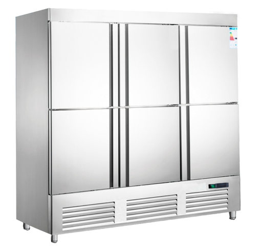 Armario Refrigerado 6 Puertas Fondo 700 de 2100 x700x2050 mm