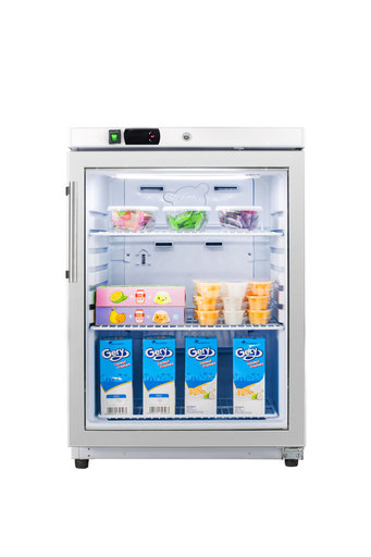 Congelador Pequeño no frost Sin Escarcha con Puerta de Cristal BF200G 600X630X880mm