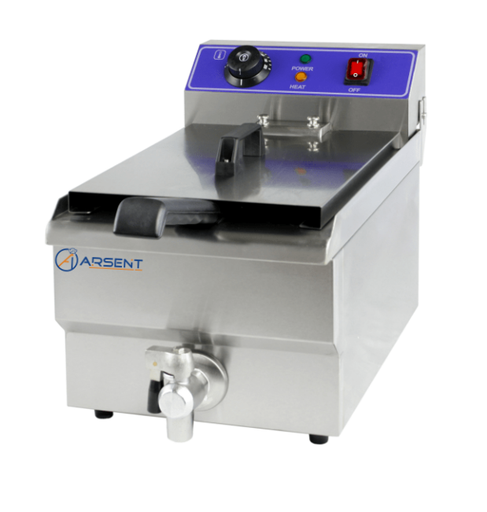 Freidora con GRIFO eléctrica Bar 10L -16L